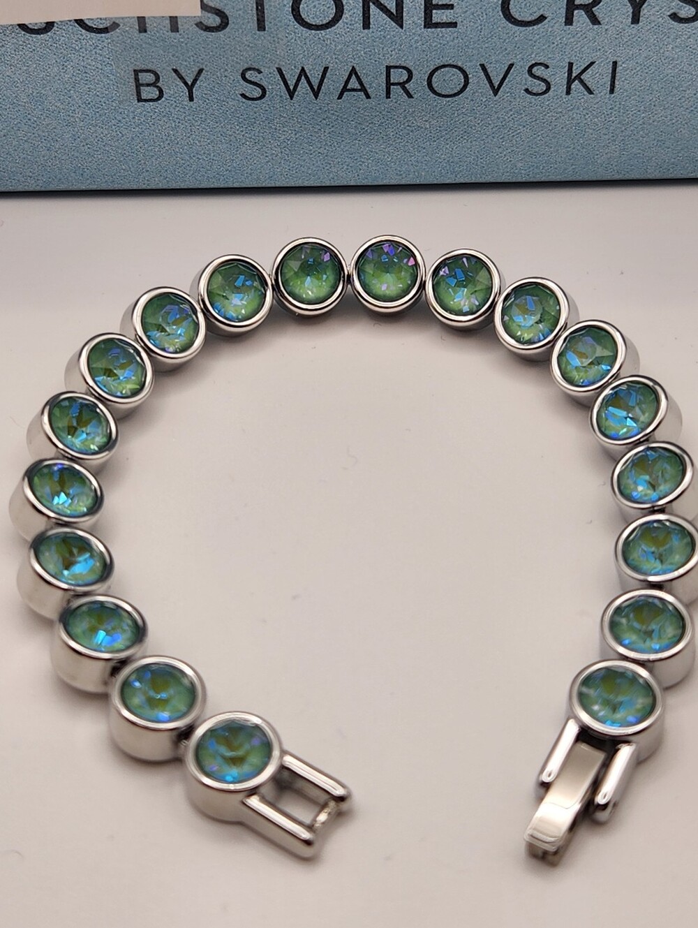 Touchstone Crystal Ice Bracelet, Silky Sage Delite